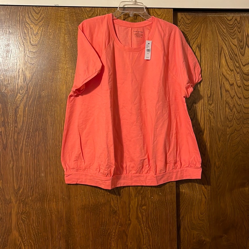Lane Bryant NWT short sleeve 60% cotton t-shirt,sz.22/24